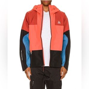 Nike ACG ADV CHN Jacket in Rush Orange, Black & White